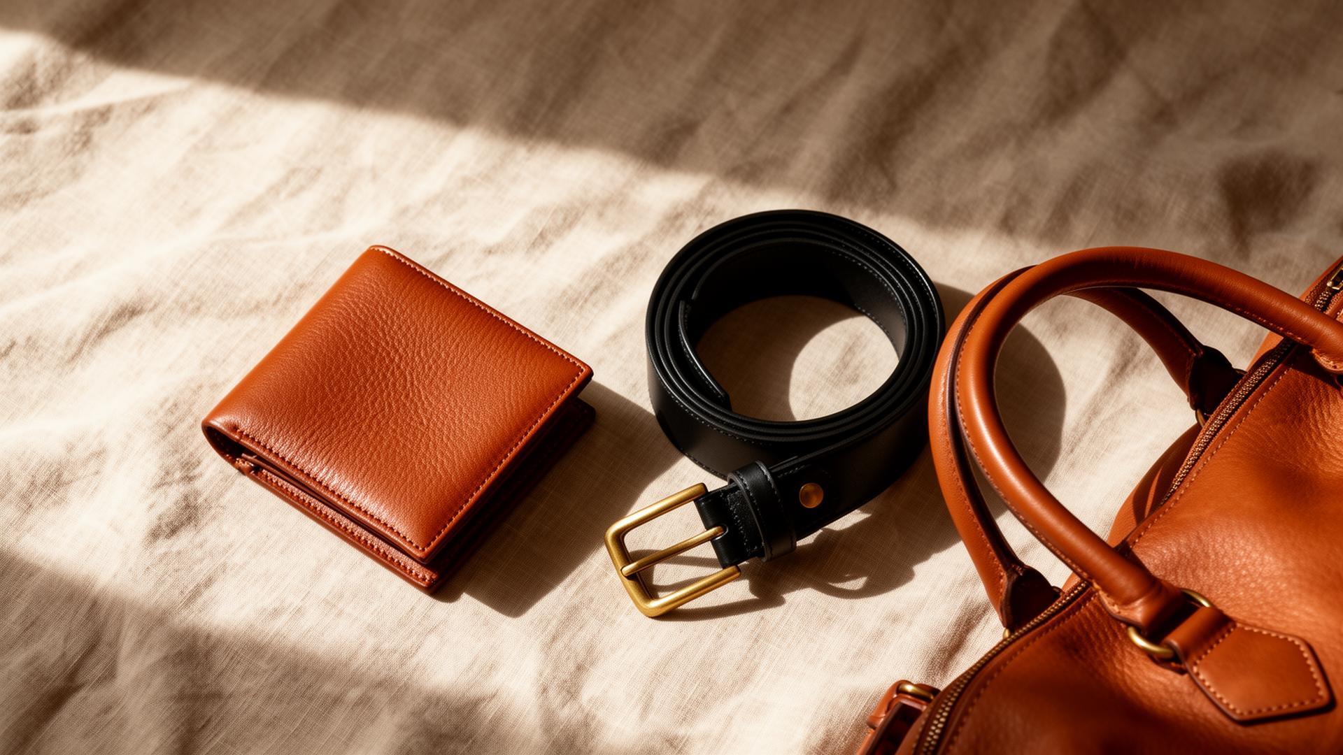 Casanovas Atelier Spanish leather goods still life